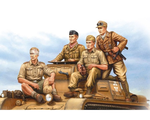 GERMAN TROPICAL PANZER CREW