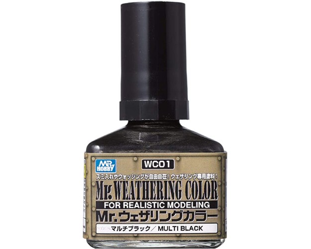 MR.WEATHERING COLOR - MULTI BLACK