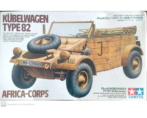 KÜBELWAGEN TYPE 82 - AFRIKAKORPS