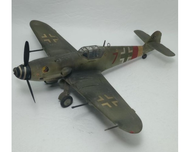 MESSERCHMITT BF-109 G - 7 ROJO 1/48