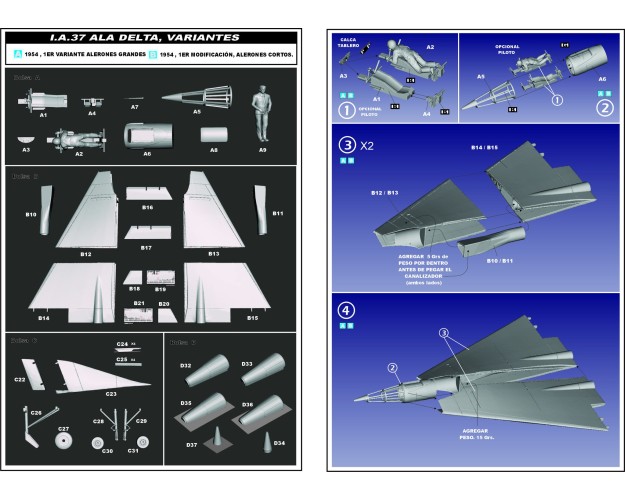 I.A.37 - ALA DELTA by HORTEN - 1/72