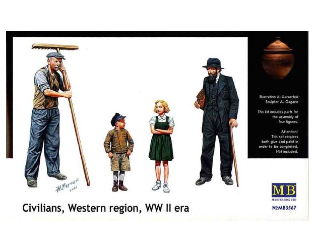 CIVILIANS, WESTERN REGION, WWII ERA