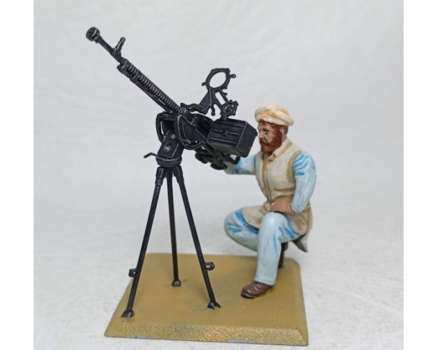 Combatiente Afgano con DHSK