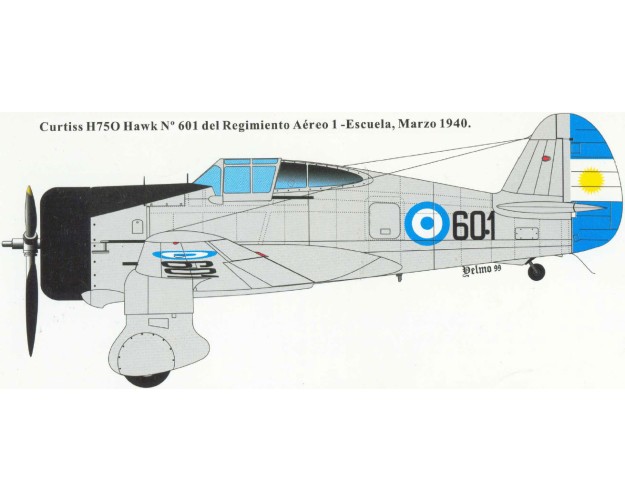 CURTISS MODEL H-75 M/N/O HAWK