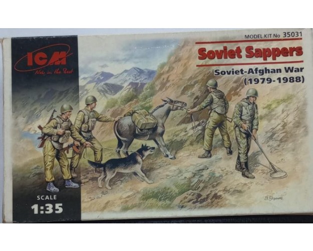 SOVIET SAPPERS - SOVIET-AFGHAN WAR (1979-1988) - ARMADAS
