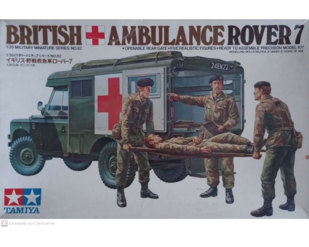 BRITISH AMBULANCE ROVER 7