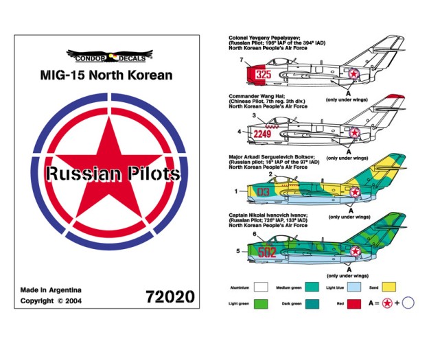 Migs 15 Korea                                 