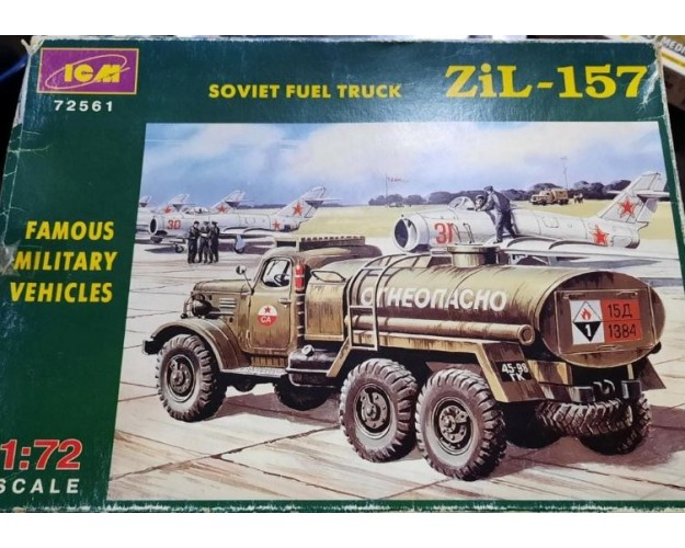 SOVIET FUEL TRUCK ZIL-157