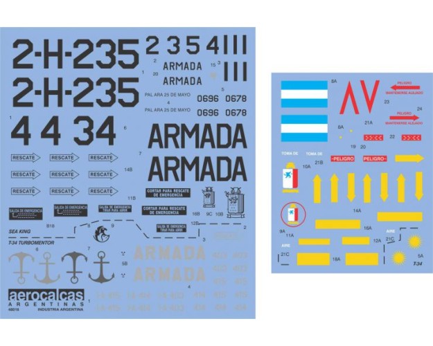 Sea King Armada Argentina *** T-34 Turbomentor Armada Argentina (48016)