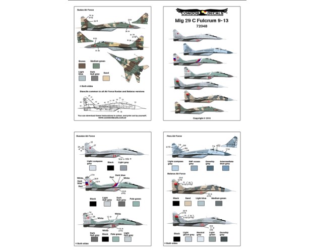 Mig 29C 9-13                                   