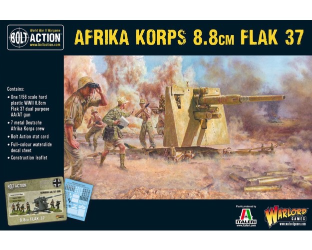 Afrika Korps 8.8cm Flak 37