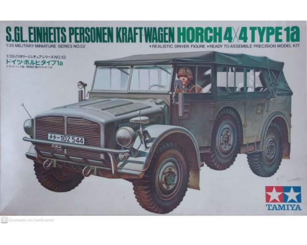 S.GL.EINHEITS PERSONEN KRAFT-WAGEN HORCH 4X4 TYPE 1A