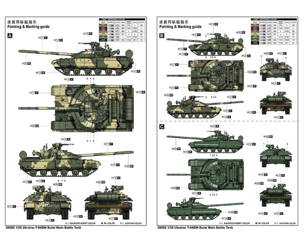 UKRAINE T-64BM BULAT MAIN BATTLE TANK