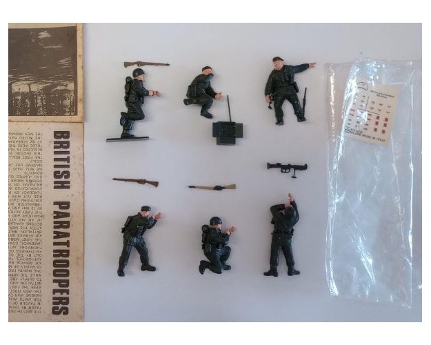 British Paratroops - Red Devils - 6 figuras armadas