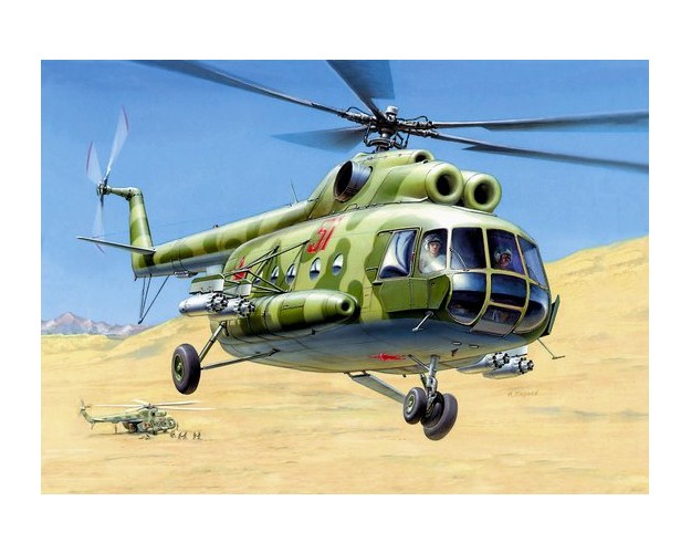 SOVIET MULTI-ROLE HELICOPTER MI-8 T HIP-C