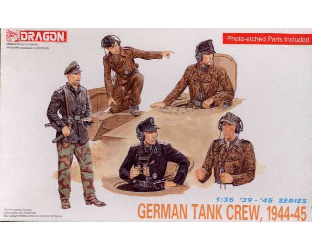 GERMAN TANK CREW 1944-45 - SIN CAJA