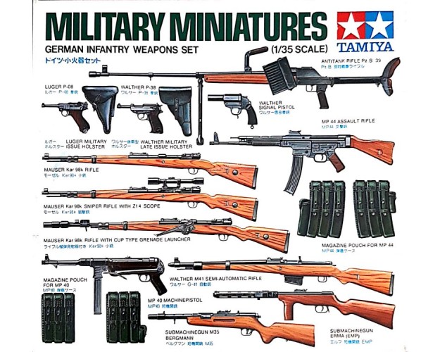 German Infantry Weapons Set