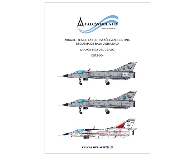 MIRAGE IIEA BAJA VISIBILIDAD - MIRAGE IIICJ CEASO