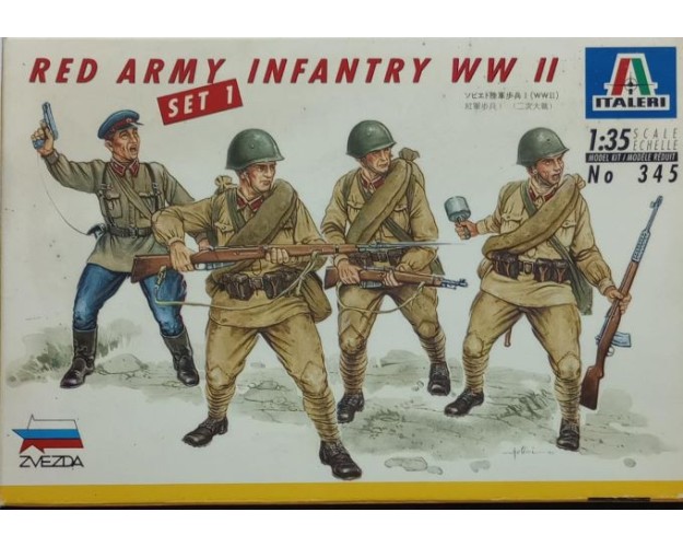 RED ARMY INFANTRY WW II - SET 1