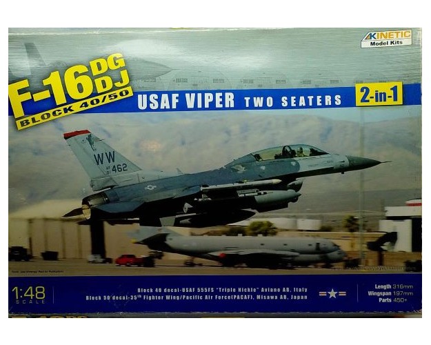 F-16 DG/DJ BLOCK 40/50 USAF VIPERS TWO SEATERS