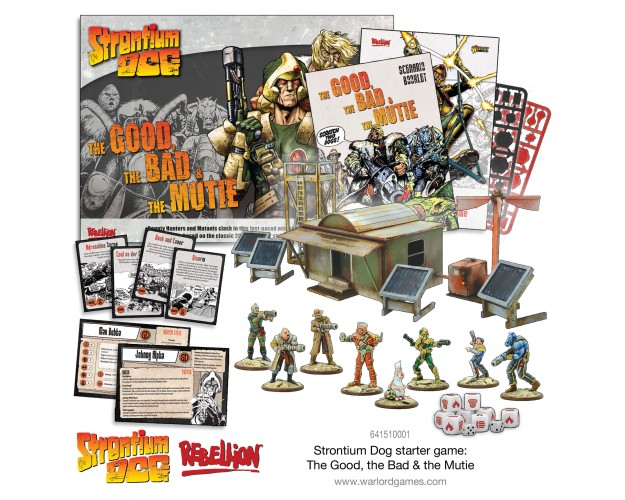 STRONTIUM DOG – THE DOG, THE BAD & THE MUTIE – STARTER SET