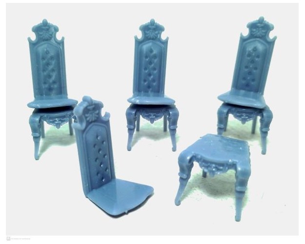 Sillas respaldo alto x 4