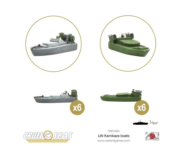 Cruel Seas Japanese Kamikaze Boats