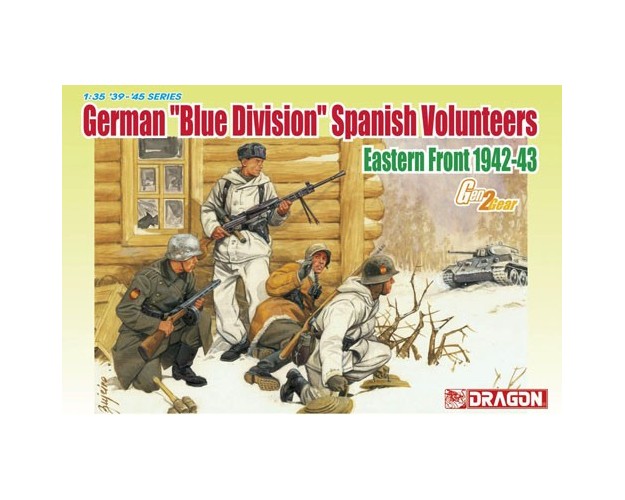 GERMAN "BLUE DIVISION" SPANISH VOLUNTEERS - EASTERN FRONT 1942-43