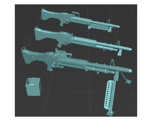 Ametralladora M60 (x4)