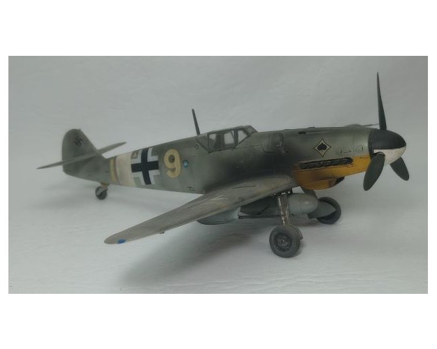 MESSERCHMITT BF-109 G / 9 BLANCO -  1/48