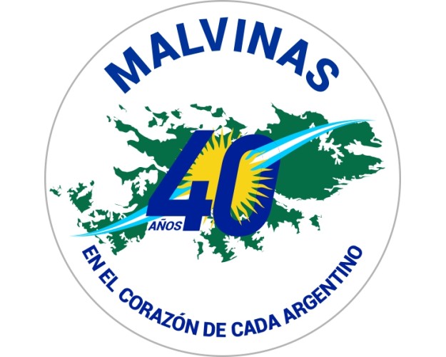 PRENDEDOR 40 AÑOS DE MALVINAS