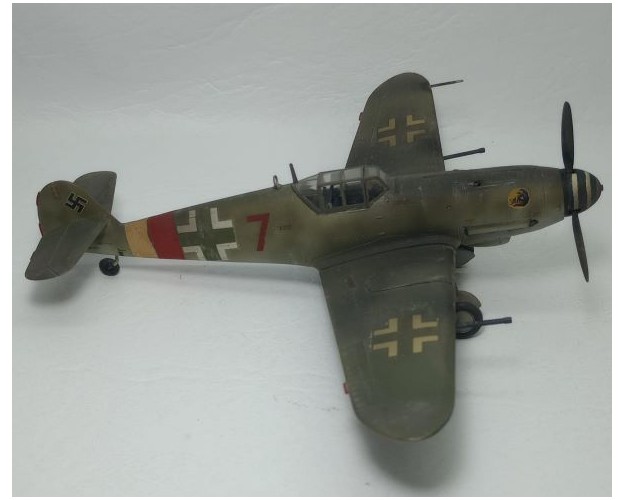 MESSERCHMITT BF-109 G - 7 ROJO 1/48