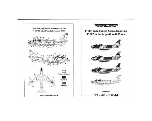 F-86 Fuerza Aerea Argentina            