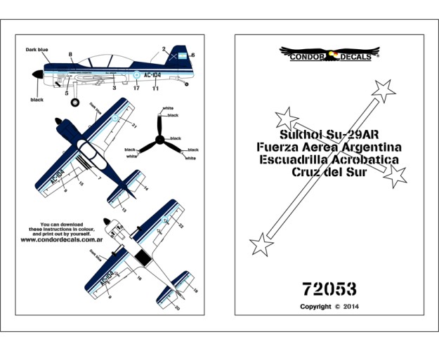 SUKHOI SU-29 AR 1/72 3D