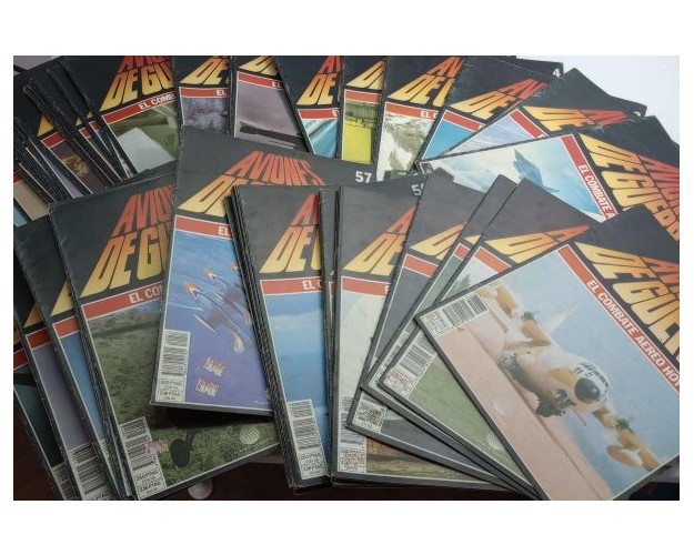 COLECCIÓN COMPLETA "AVIONES DE GUERRA" - 120 FASCÍCULOS