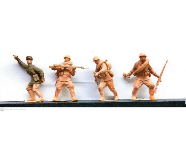 RED ARMY INFANTRY WW II - SET 1