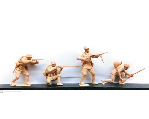 RED ARMY INFANTRY WW II - SET 2