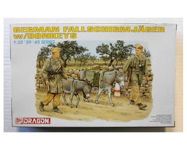 GERMAN FALLSCHIRMJÄGER W/DONKEYS