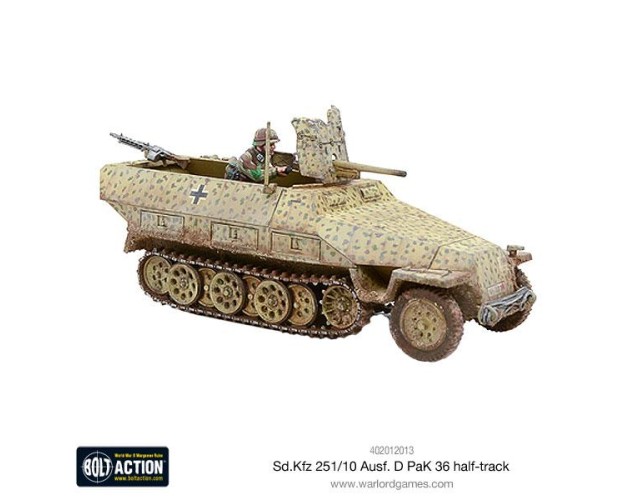 Sd.Kfz 251/10 ausf D (3.7mm Pak) Half Track