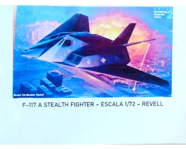 F-117 STEALTH FIGHTER - SIN CAJA ORIGINAL