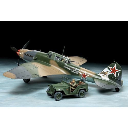 1/48 IL-2 & jeep GAZ-67B