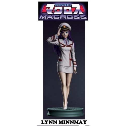 LYNN MINNMAY CON UNIFORME - MACROSS