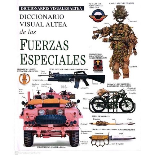 Diccionario visual Altea de las FUERZAS ESPECIALES