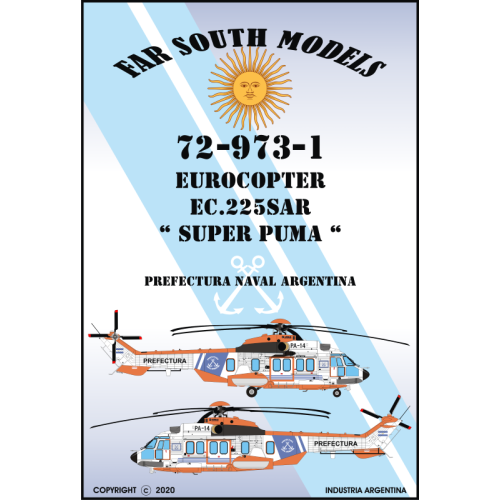 EUROCOPTER EC.225 SAR "SUPER PUMA" - PREFECTURA NAVAL ARGENTINA - 1/72