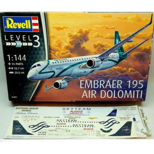 EMBRAER 195 AIR DOLOMITI + CALCAS PARA VERSIÓN DE AUSTRAL