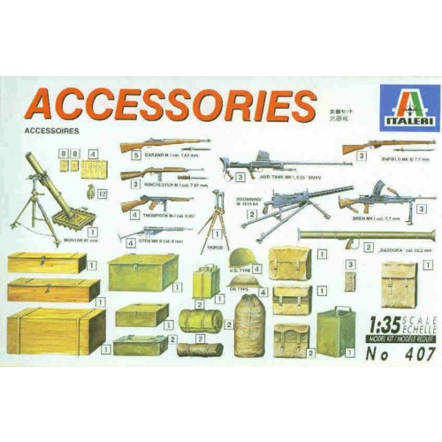 ACCESORIOS DE INFANTERÍA DE LOS ALIADOS IIGM