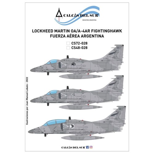 MCDONNELL DOUGLAS OA/A-4AR FIGHTINGHAWK EN LA F.A.A. 1/48