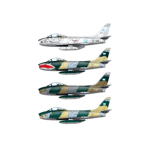 F-86F EN LA FUERZA AÉREA ARGENTINA 1/144