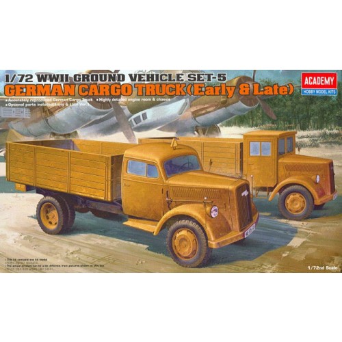 GERMAN CARGO TRUCK (EARLY & LATE)