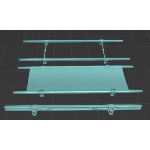 Camilla reglamentaria del US. Army WWII (x3)